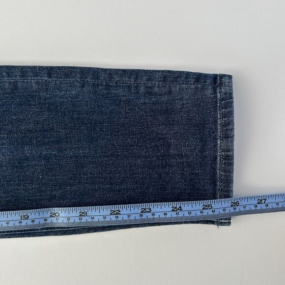 MOTHER Jeans Size 25 The Looker Crop Jeans Switch It Up Blue Denim Stretch - Picture 10 of 13